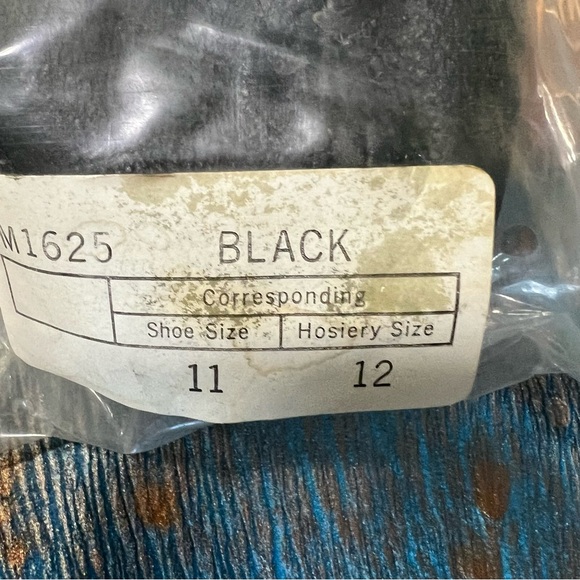 Vintage Ripon Deerskin leather slipper black size 11 made in USA new - Picture 9 of 12